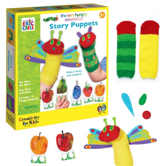 Creativity for Kids&#xAE; The Very Hungry Caterpillar Story Puppets
